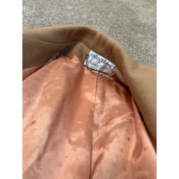 Ashley Scott Vintage 100% Wool Coat XL Womens 2 button closure Lined Old Money - Picture 12 of 14